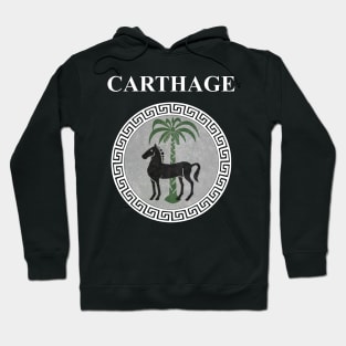 Carthage Ancient Symbol of Qart-Hadasht Hoodie